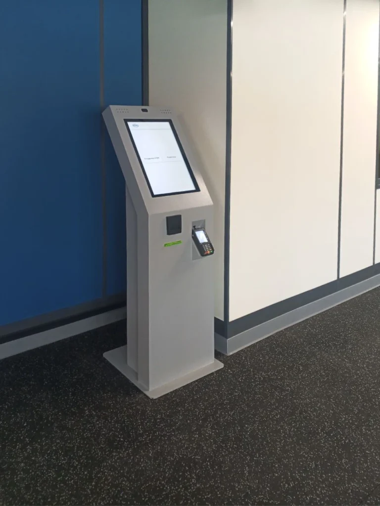 Терминал СКУД и оплаты услуг на стадион НЛМК в Липецке