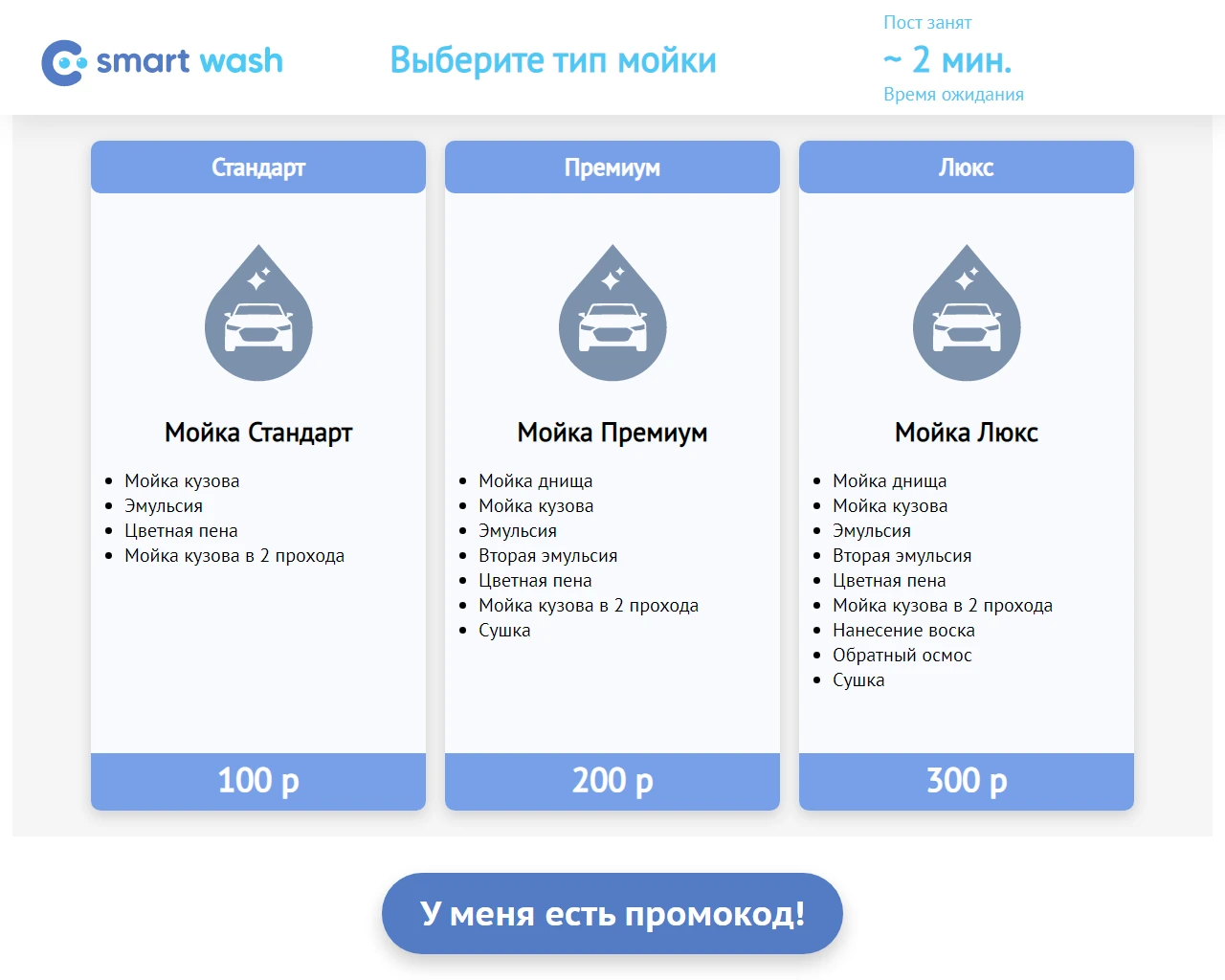 Терминал для автомойки Smart Wash