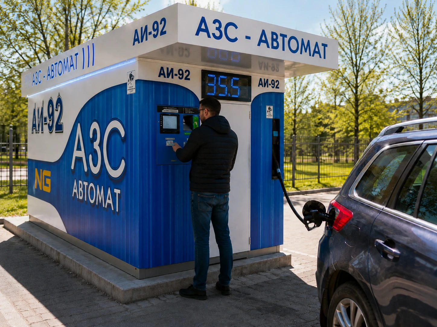 Терминал самообслуживания для АЗС